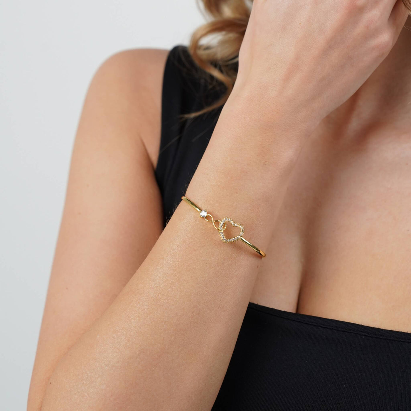 Infinity Love Bracelet Roségold