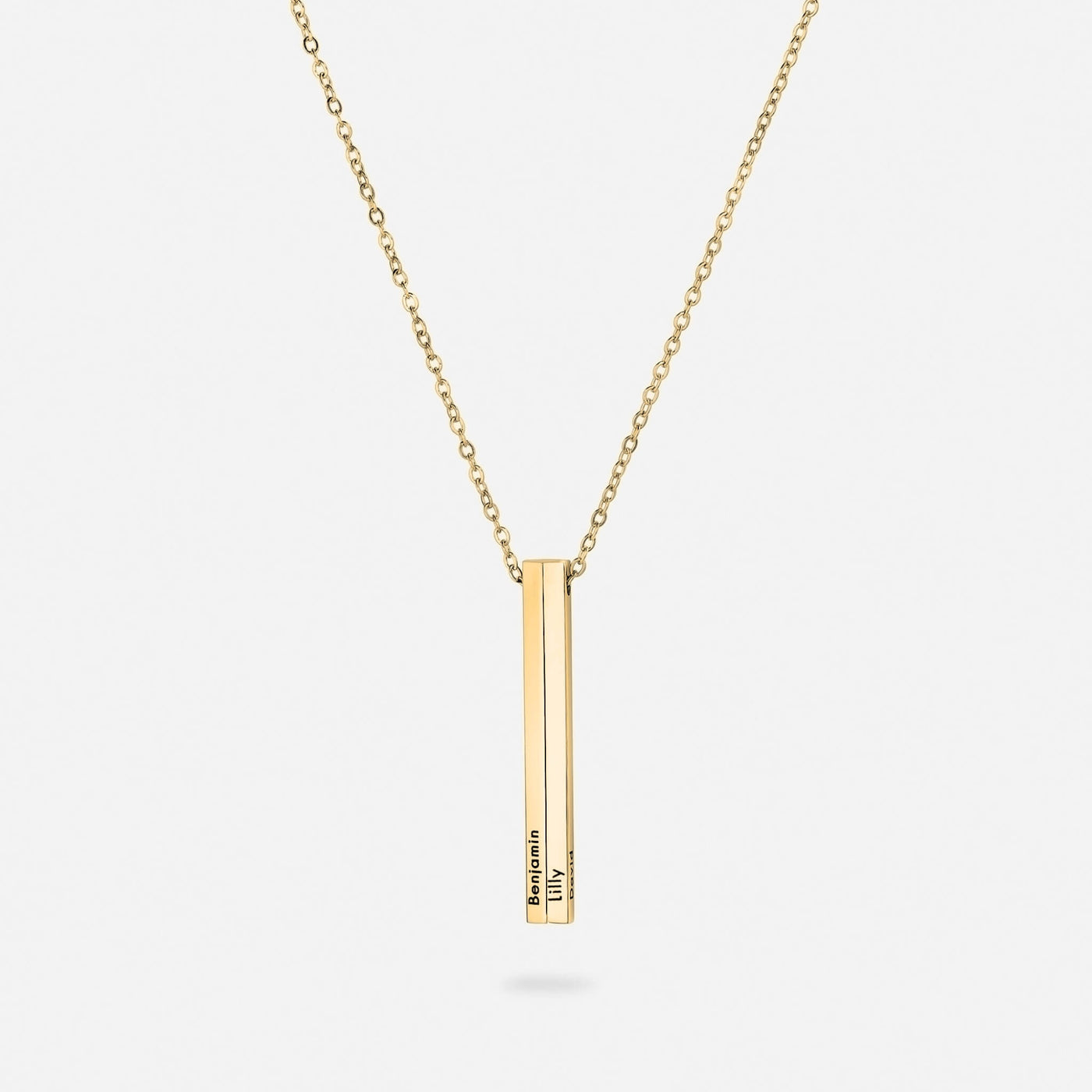 Personalized Vertical Name Necklace