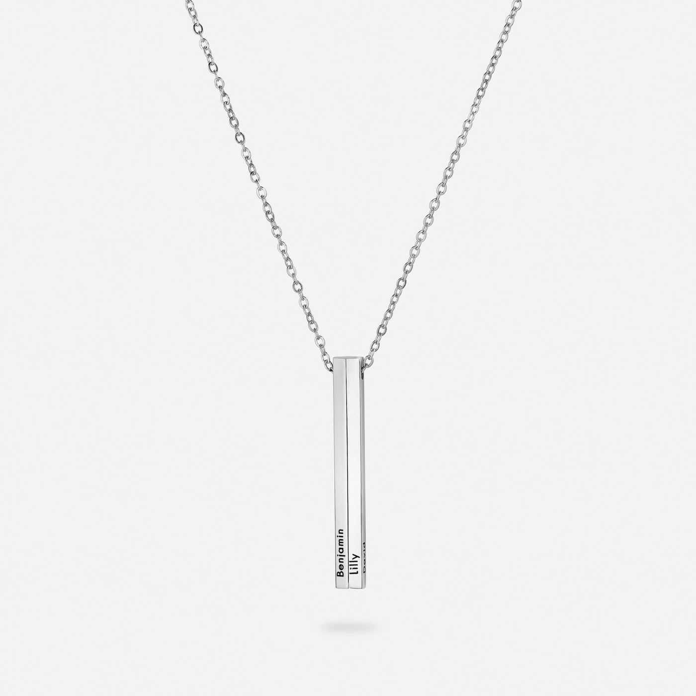 Personalized Vertical Name Necklace