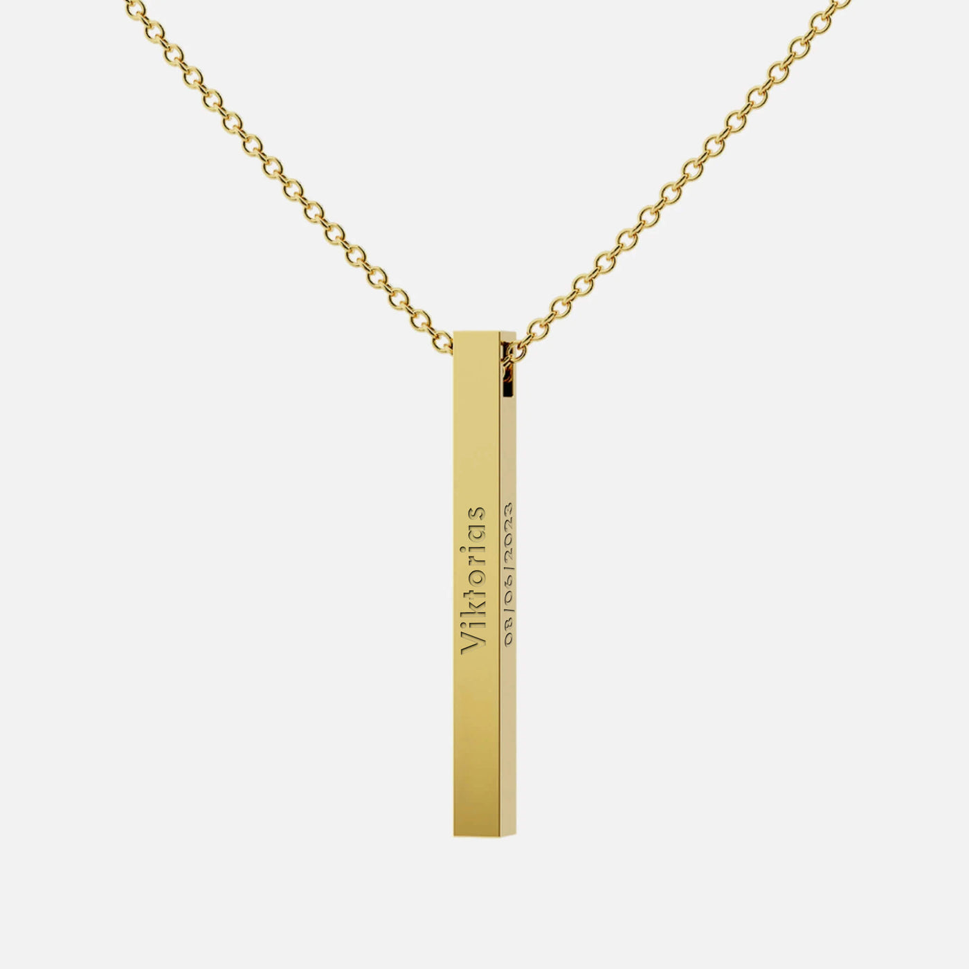 Personalized Bar Necklace